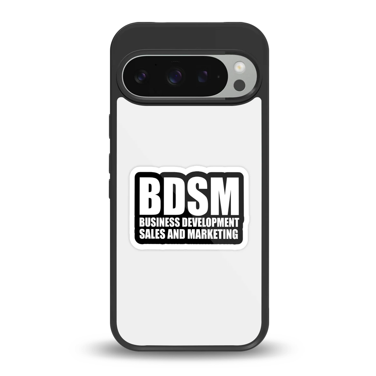 BDSM back phone cover | glass case for google pixel 9 pro xl