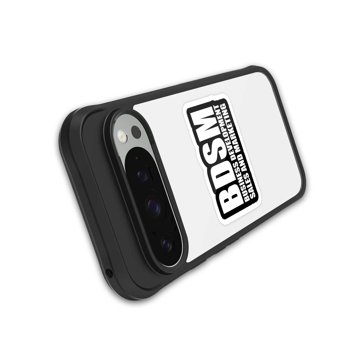 BDSM stylish phone case for google pixel 9 pro xl | glossy glass and slim fit