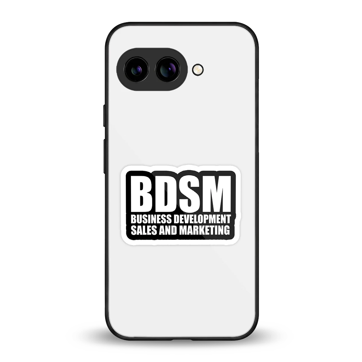 BDSM back phone cover | glass case for google pixel 10a