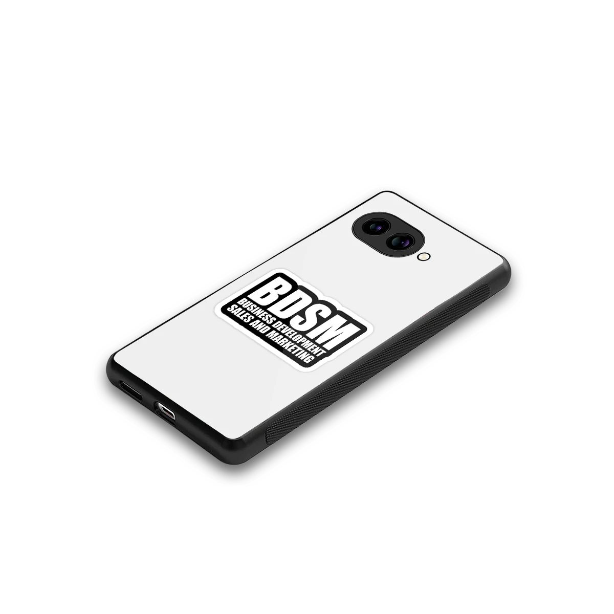 BDSM stylish phone case for google pixel 10a | glossy glass and slim fit