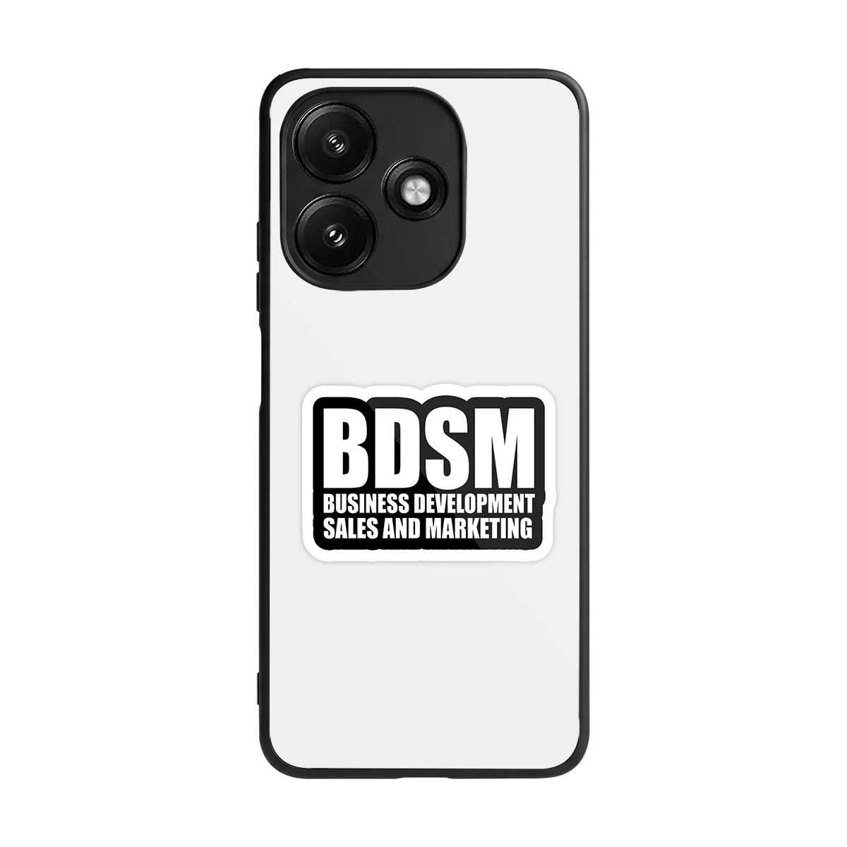 BDSM back phone cover | glass case for redmi 12 5g