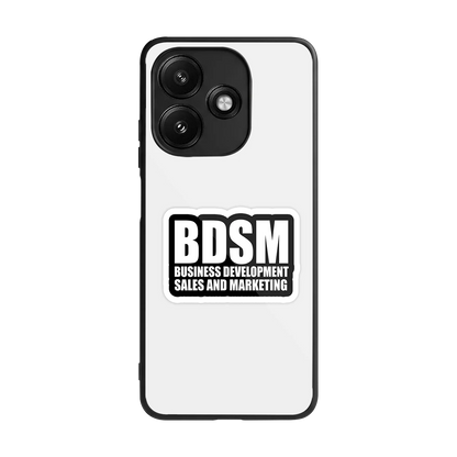 BDSM back phone cover | glass case for redmi 12 5g