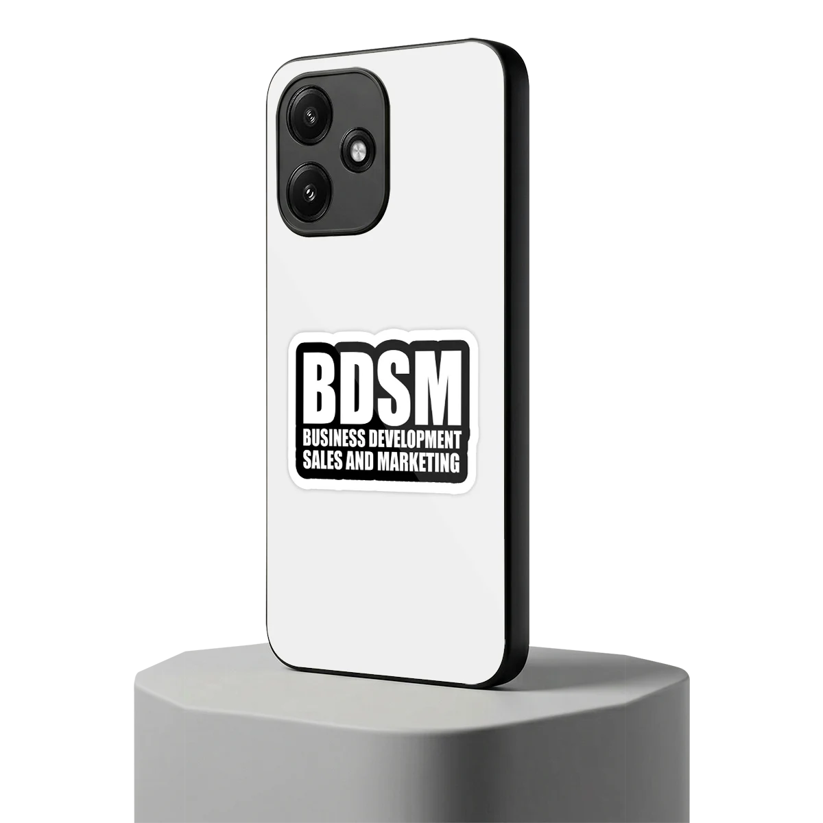 BDSM redmi 12 5g mobile cover | shockproof glass phone case
