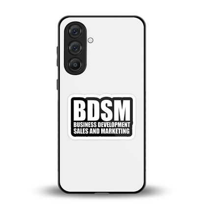 BDSM back phone cover | glass case for samsung galaxy m36 5g