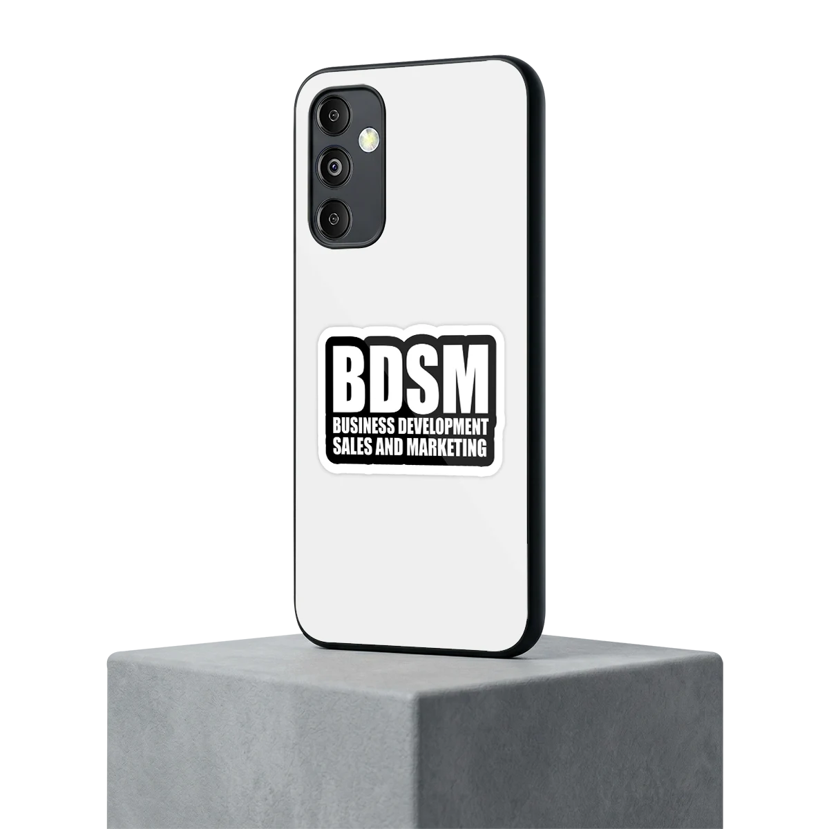 BDSM samsung galaxy m14 5g mobile cover | shockproof glass phone case