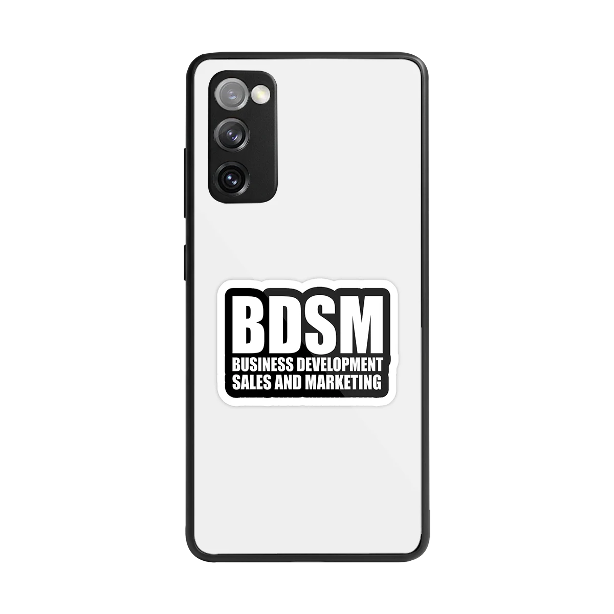 BDSM back phone cover | glass case for samsung galaxy s20 fe