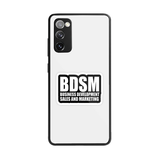 BDSM back phone cover | glass case for samsung galaxy s20 fe