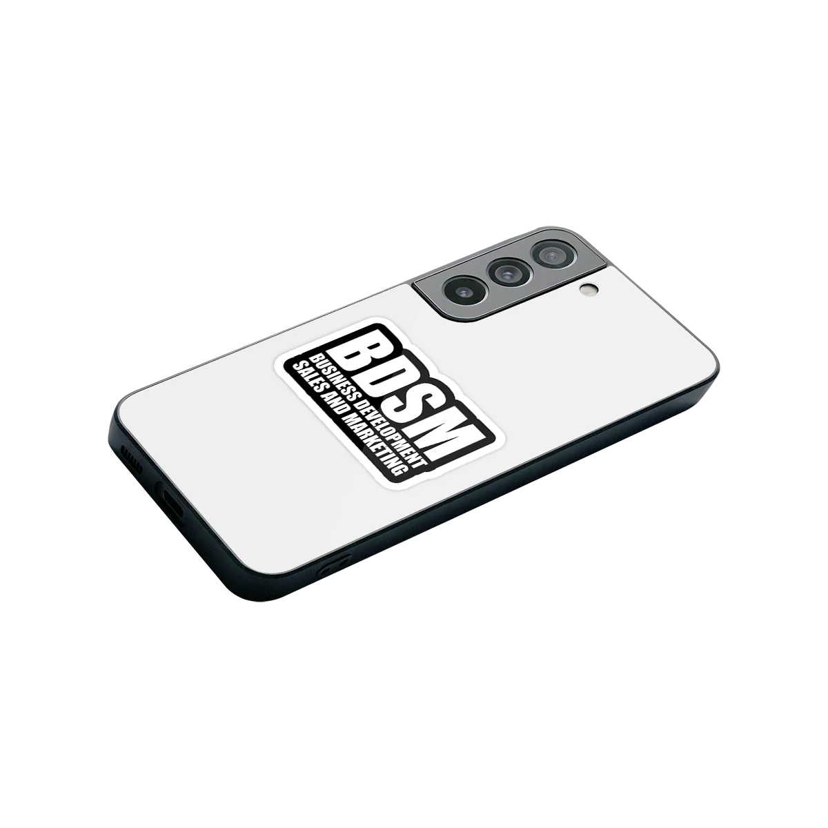 BDSM stylish phone case for samsung galaxy s22 | glossy glass and slim fit