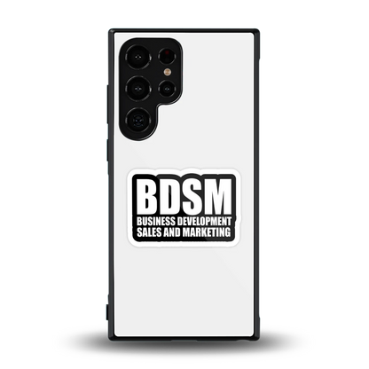 BDSM back phone cover | glass case for samsung galaxy s24 ultra