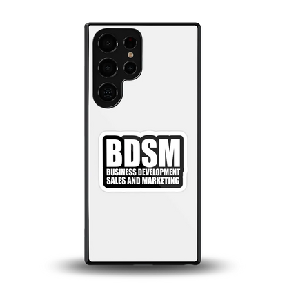 BDSM back phone cover | glass case for samsung galaxy s25 ultra