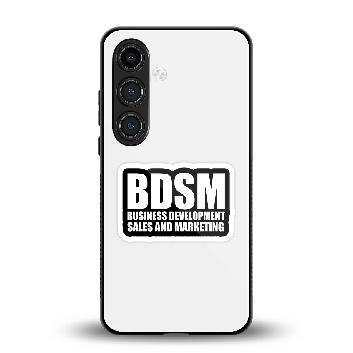BDSM back phone cover | glass case for samsung galaxy s25 fe