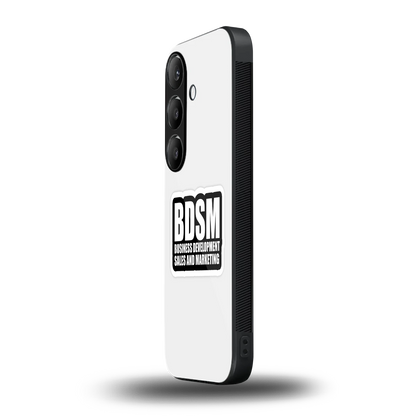 BDSM samsung galaxy s25 fe mobile cover | shockproof glass phone case