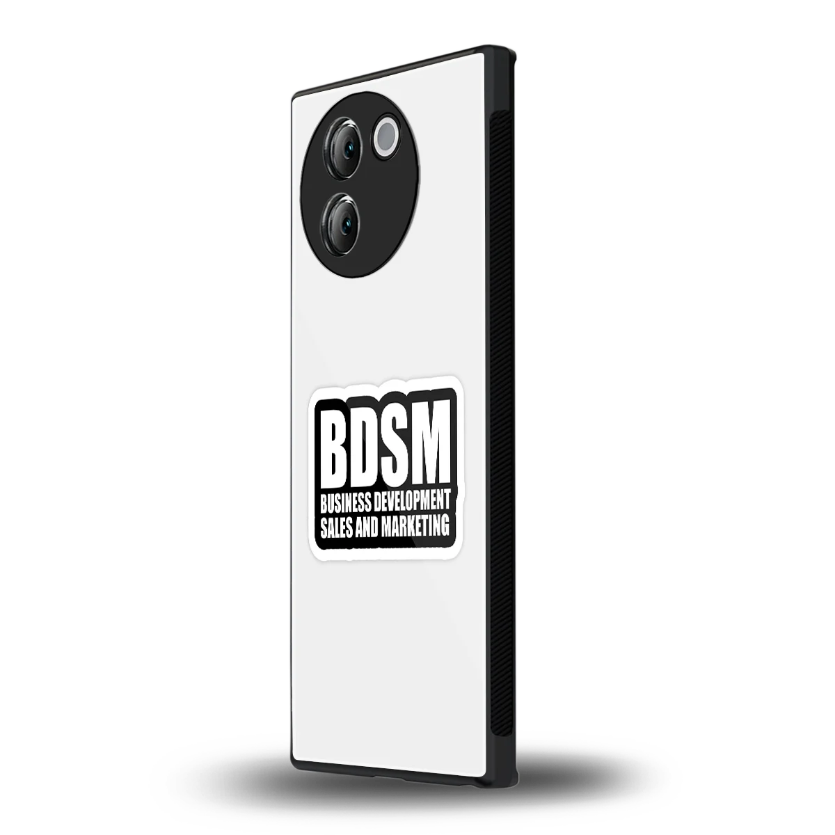 BDSM vivo v30e mobile cover | shockproof glass phone case