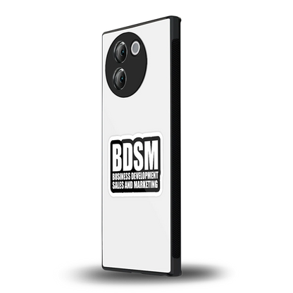 BDSM vivo v30e mobile cover | shockproof glass phone case