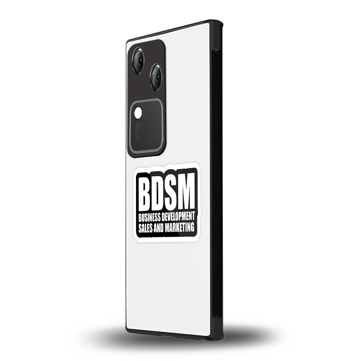 BDSM vivo v30 mobile cover | shockproof glass phone case