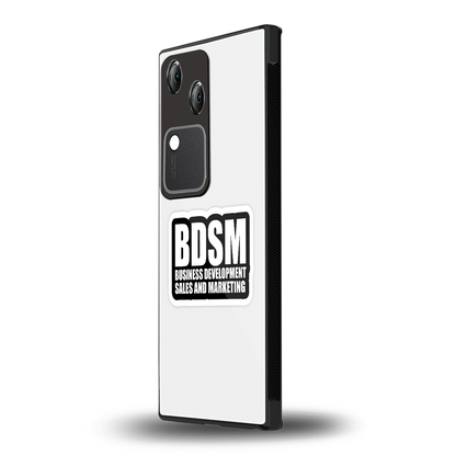 BDSM vivo v30 mobile cover | shockproof glass phone case