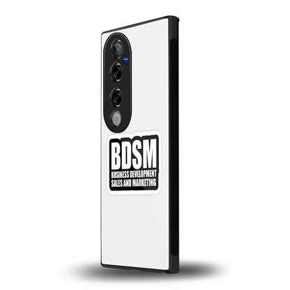 BDSM vivo v40 pro mobile cover | shockproof glass phone case