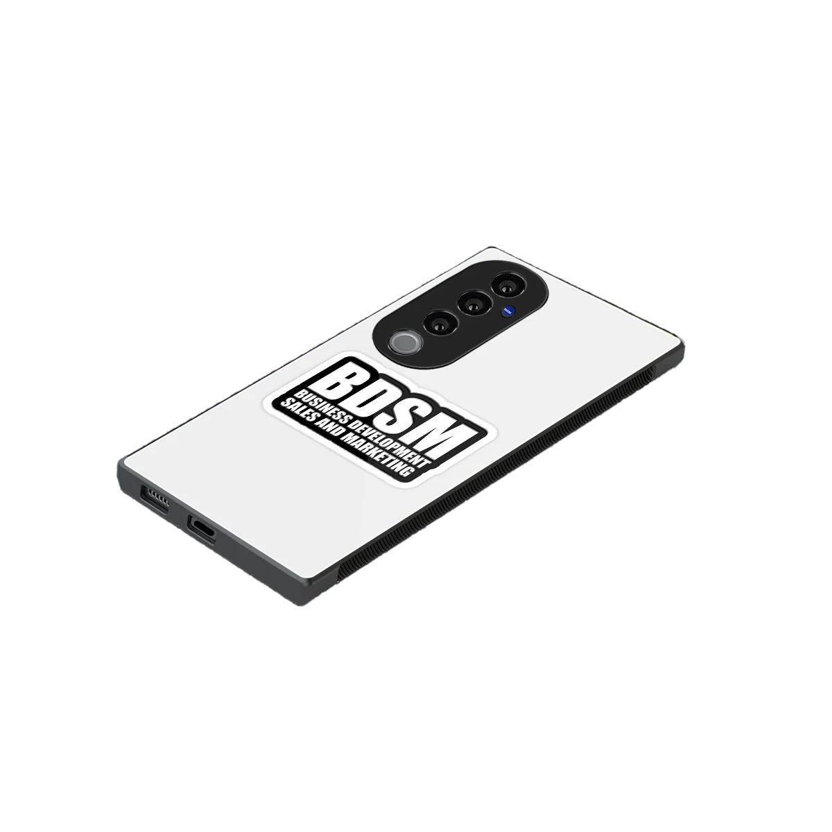 BDSM stylish phone case for vivo v40 pro | glossy glass and slim fit