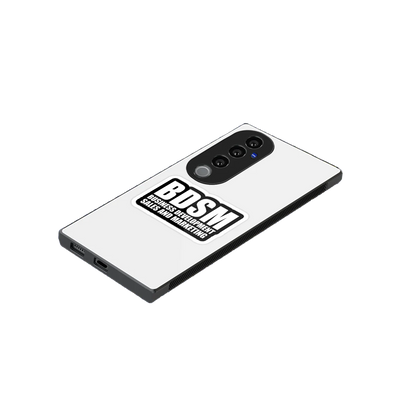 BDSM stylish phone case for vivo v40 pro | glossy glass and slim fit