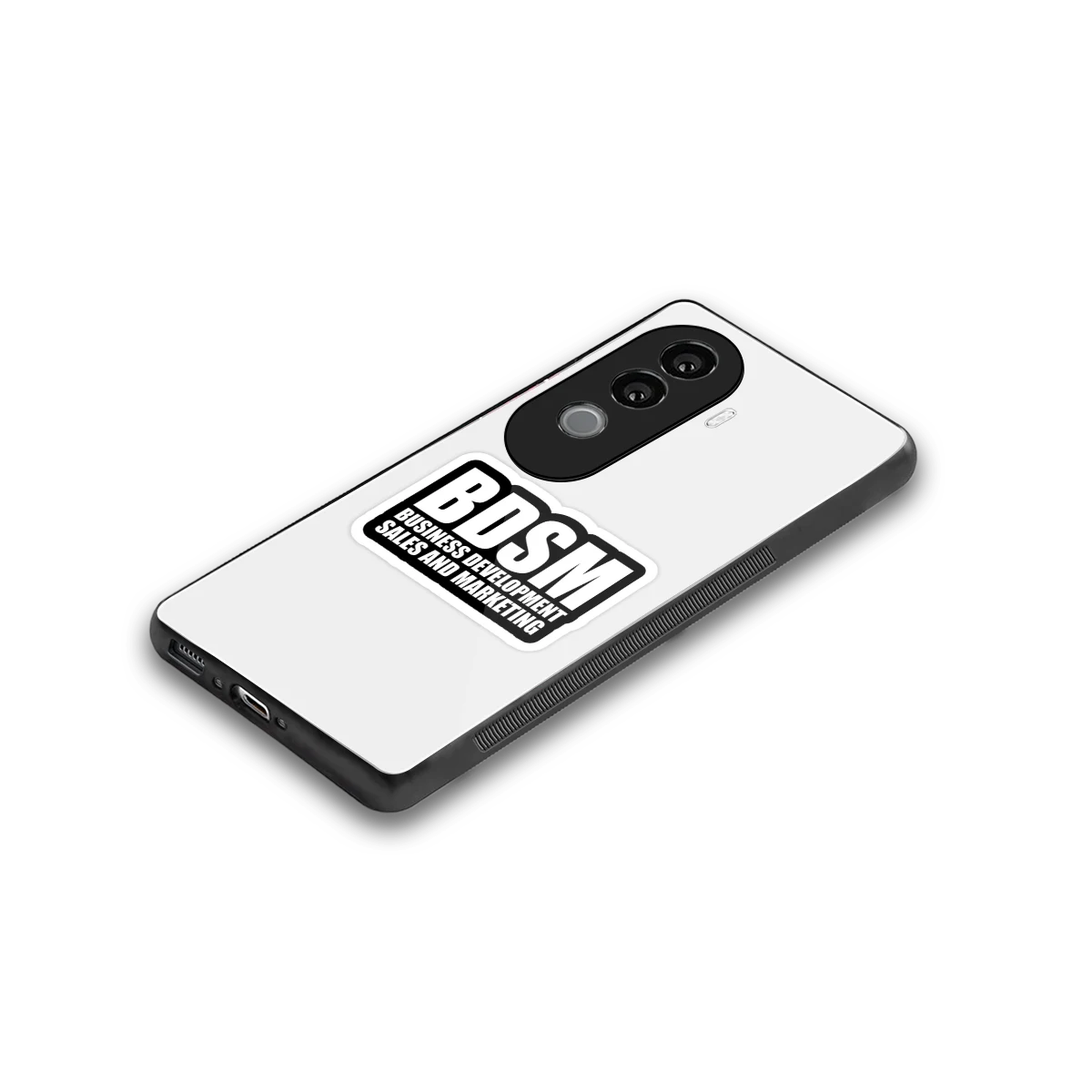 BDSM stylish phone case for vivo v40e | glossy glass and slim fit