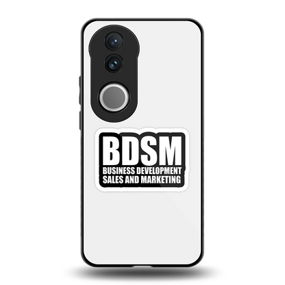 BDSM back phone cover | glass case for vivo v50