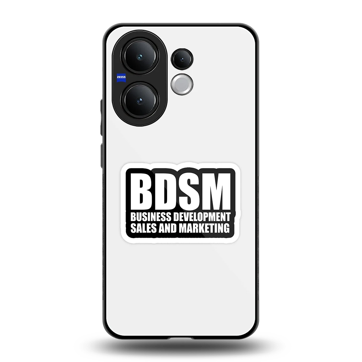 BDSM back phone cover | glass case for vivo v60