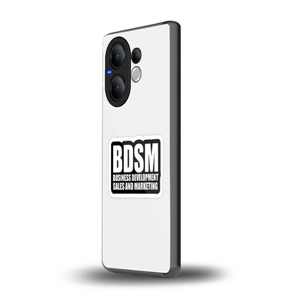 BDSM vivo v60 mobile cover | shockproof glass phone case
