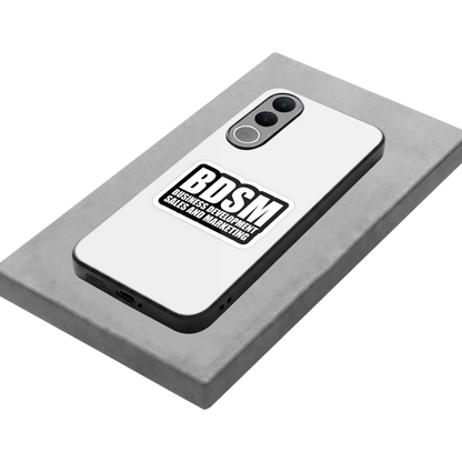 BDSM stylish phone case for vivo v70 fe | glossy glass and slim fit