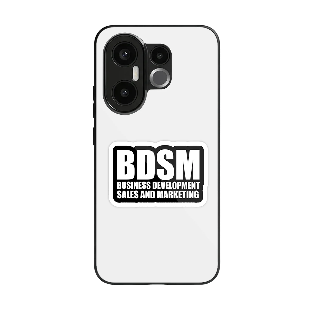 BDSM back phone cover | glass case for vivo x200 fe