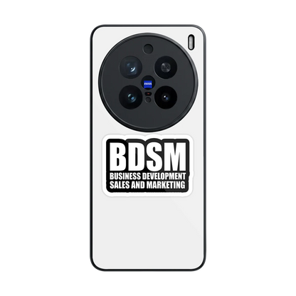 BDSM back phone cover | glass case for vivo x200 pro