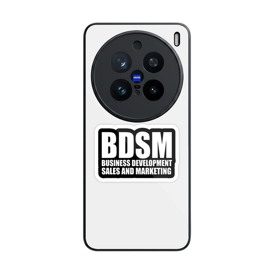BDSM back phone cover | glass case for vivo x200 pro