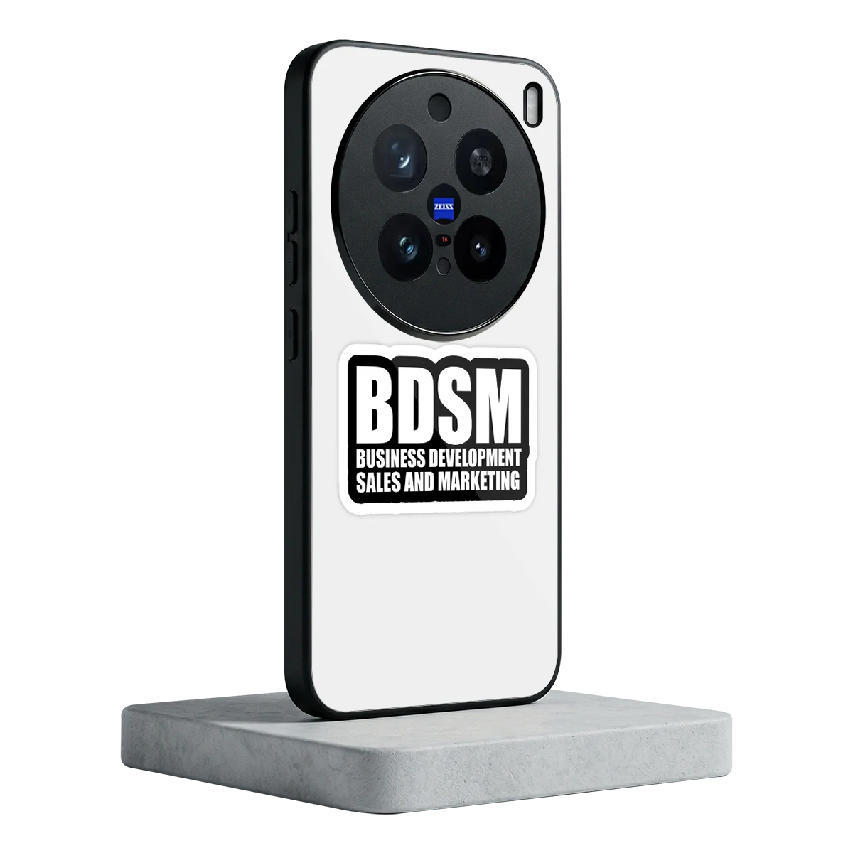 BDSM vivo x200 pro mobile cover | shockproof glass phone case