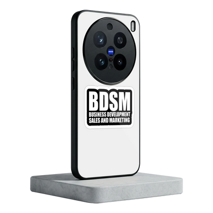 BDSM vivo x200 pro mobile cover | shockproof glass phone case