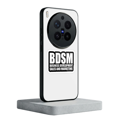 BDSM vivo x300 pro mobile cover | shockproof glass phone case