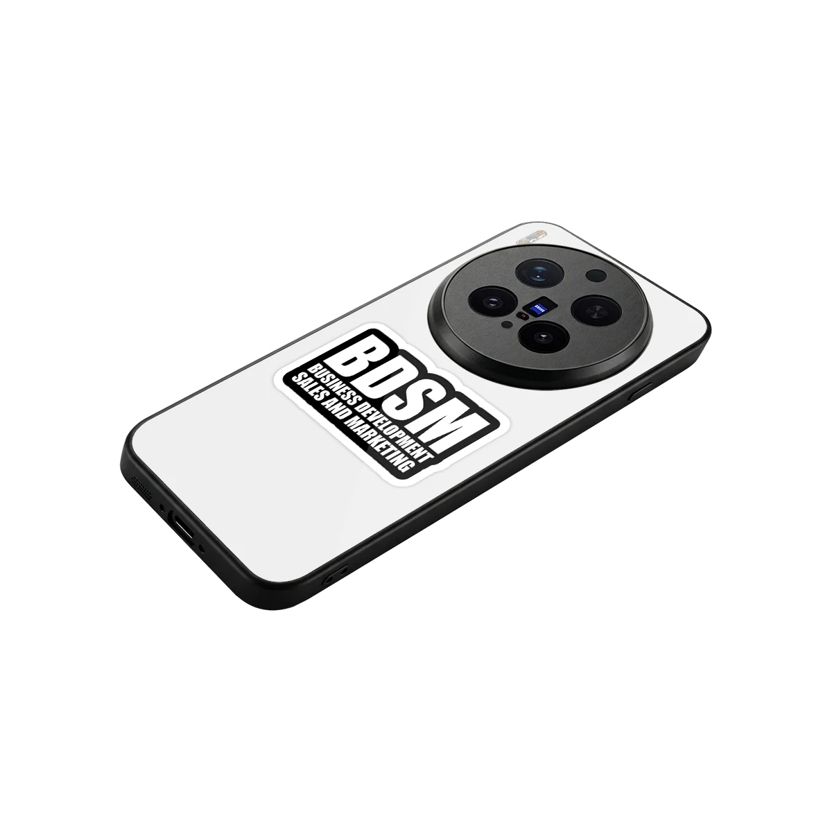 BDSM stylish phone case for vivo x300 pro | glossy glass and slim fit