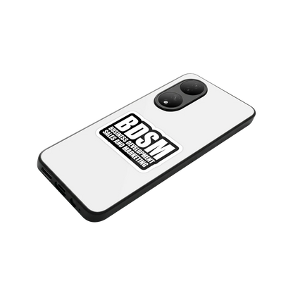 BDSM stylish phone case for Vivo-y100 | glossy glass and slim fit