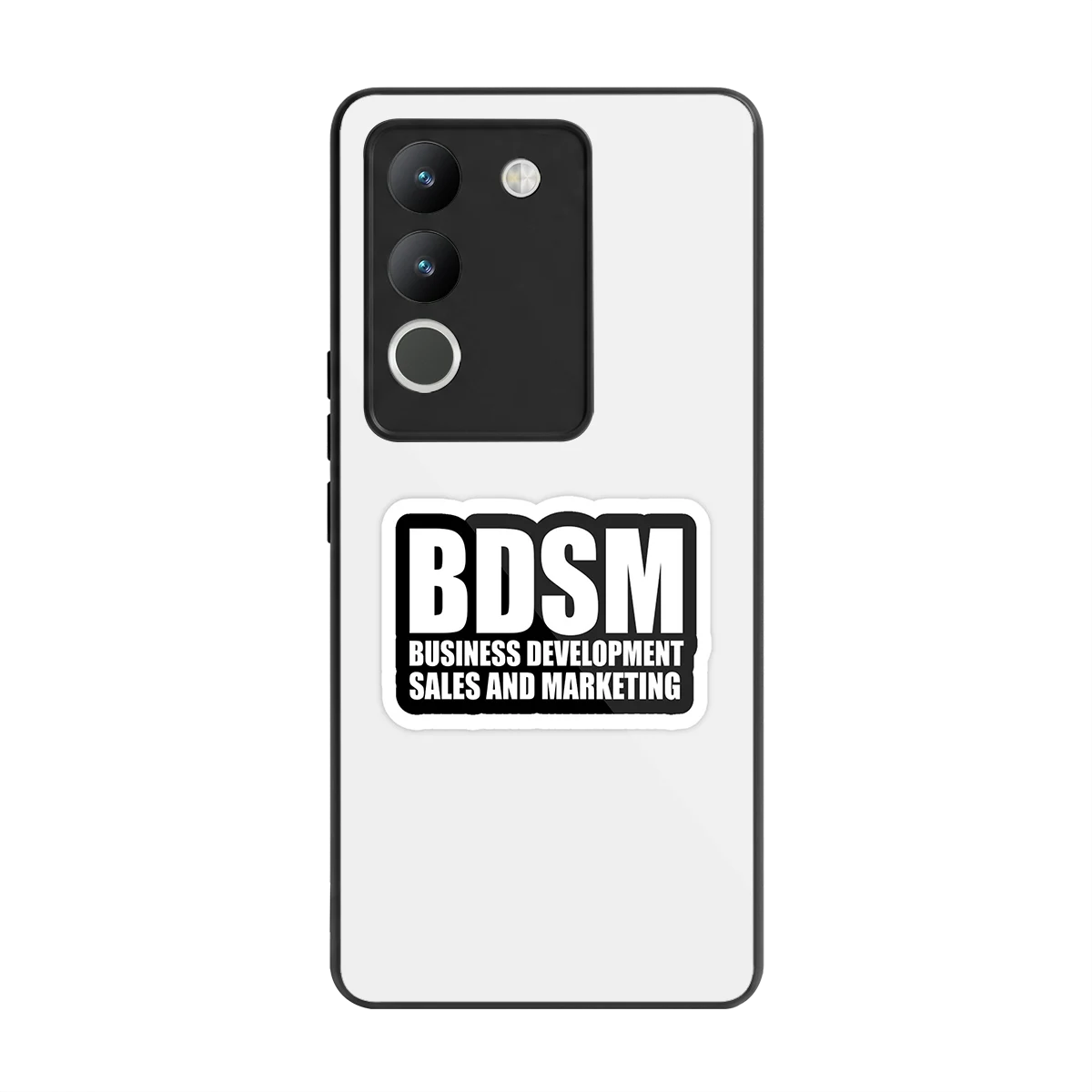 BDSM back phone cover | glass case for vivo y200 5g