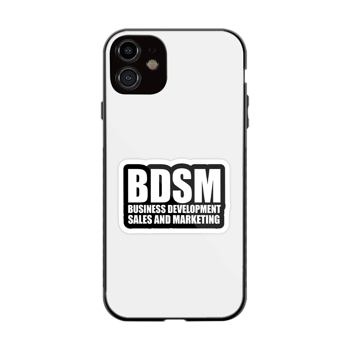 BDSM back phone cover | glass case for iphone 12