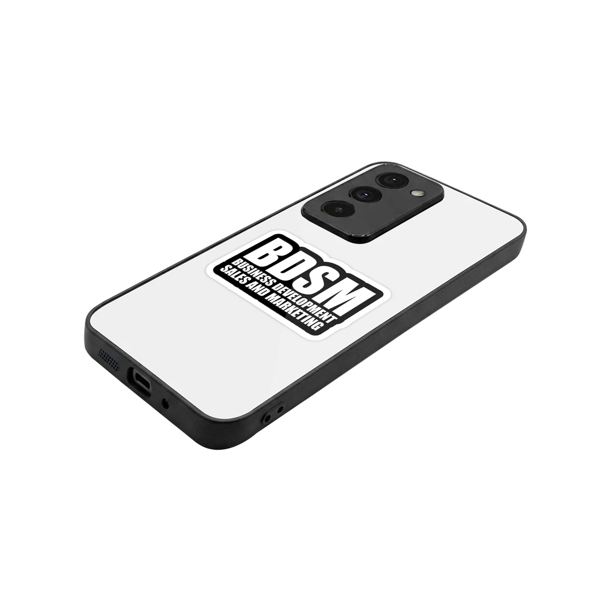 BDSM stylish phone case for redmi 15 5g | glossy glass and slim fit