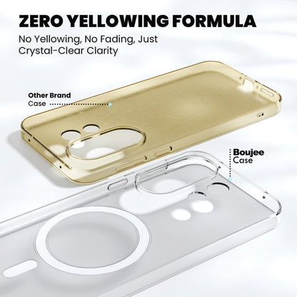 Anti Yellow Magsafe Clear Case for Vivo Y19s