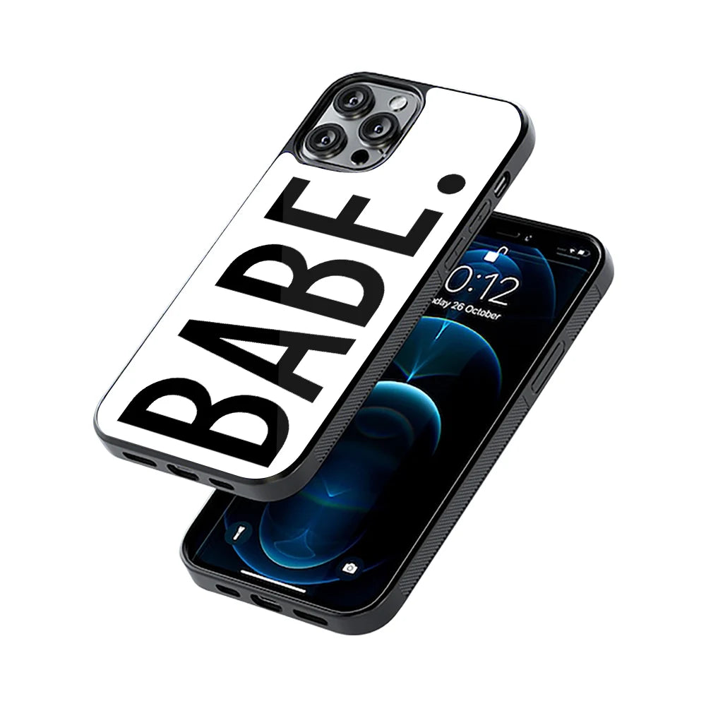 Protective Glass Back Phone Case Compatible with iPhone, Samsung, OnePlus, Pixel & More