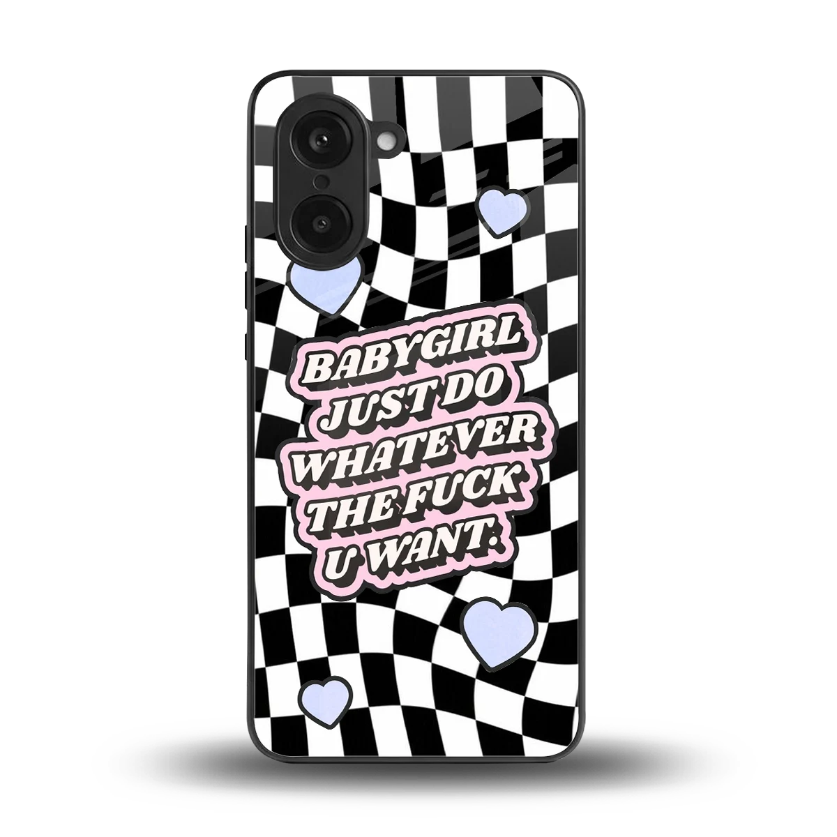 Babygirl back phone cover | glass case for oneplus nord ce5 5g