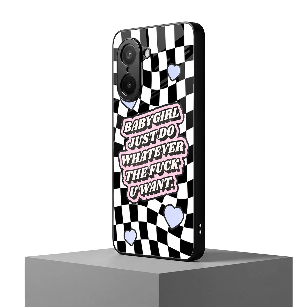 Babygirl oneplus nord ce5 5g mobile cover | shockproof glass phone case