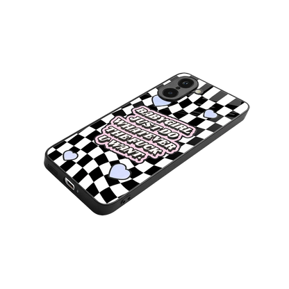 Babygirl stylish phone case for oneplus nord ce5 5g | glossy glass and slim fit