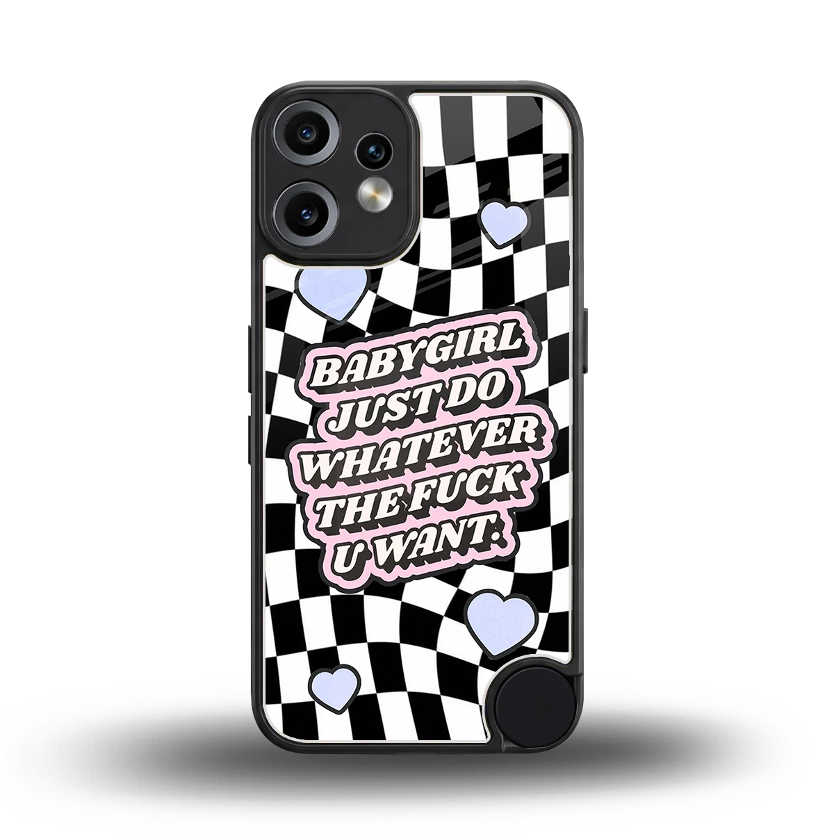 Babygirl back phone cover | glass case for cmf nothing phone 2 pro