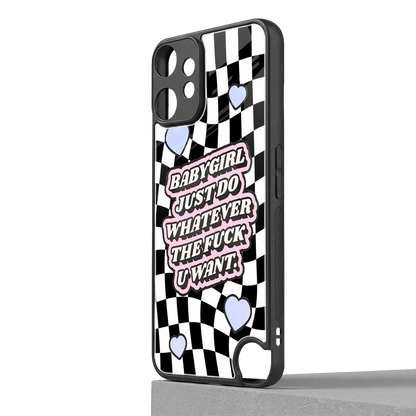 Babygirl cmf nothing phone 2 pro mobile cover | shockproof glass phone case