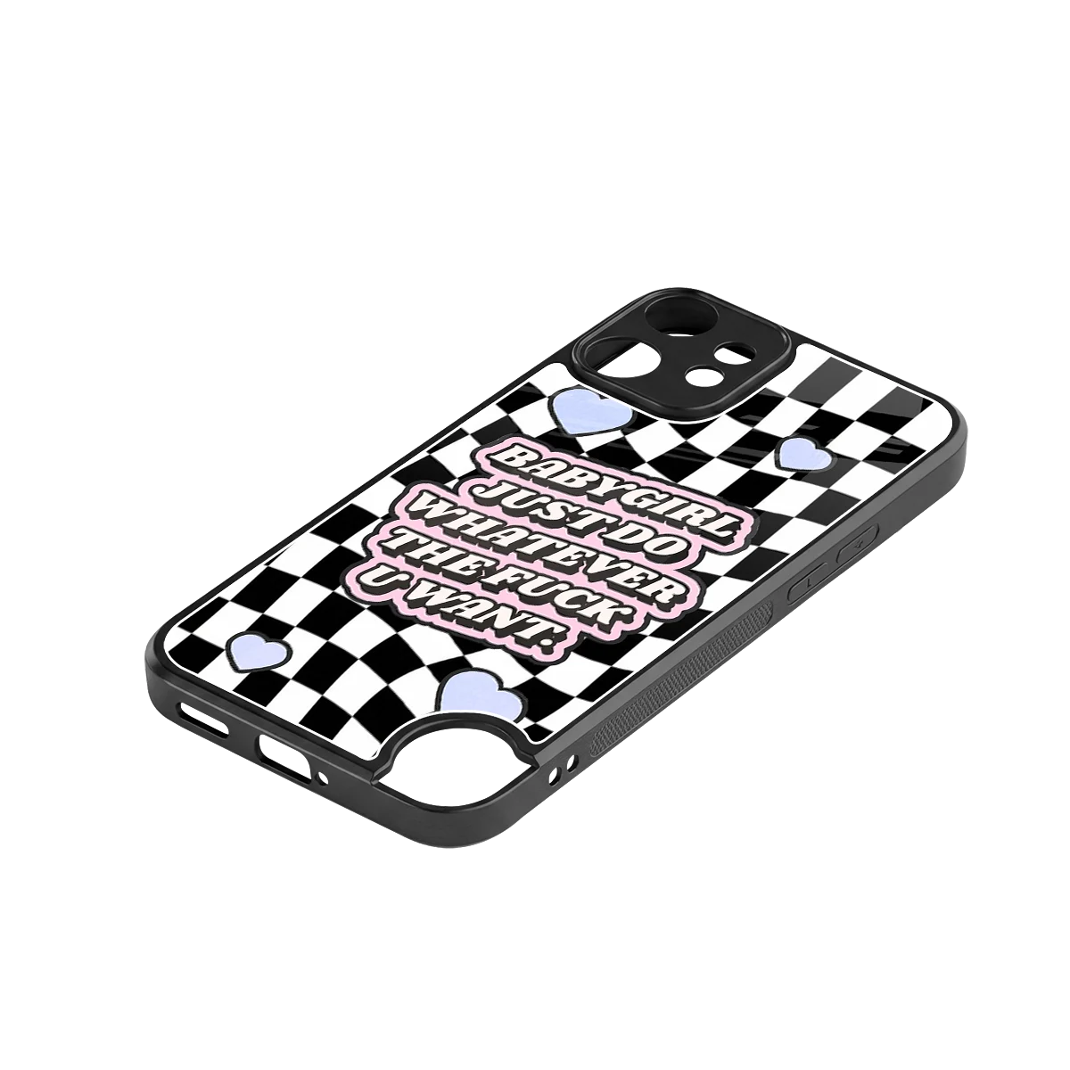Babygirl stylish phone case for cmf nothing phone 2 pro | glossy glass and slim fit