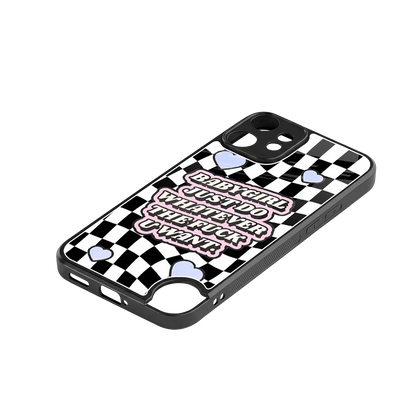 Babygirl stylish phone case for cmf nothing phone 2 pro | glossy glass and slim fit
