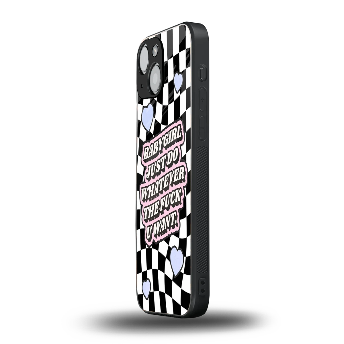 Babygirl iphone 13 mini mobile cover | shockproof glass phone case