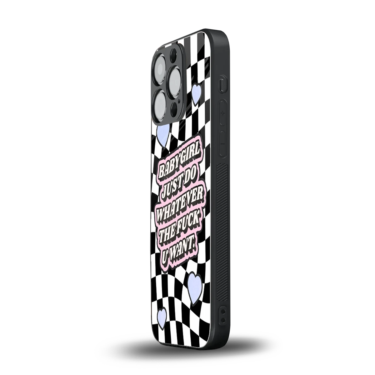 Babygirl iphone 13 pro mobile cover | shockproof glass phone case